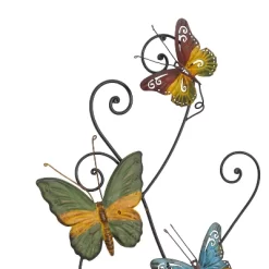 29" X 15" Iron Eclectic Butterfly Wall Décor - Olivia & May -Art Wall Deals Store GUEST 03c578f3 2dec 420b 9837 e045769ffb7a