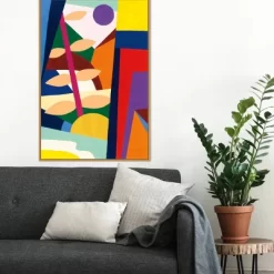 22" X 33" Wake Up And Be Bold By Megan Gallagher Framed Canvas Wall Art Light Brown - Amanti Art 11 22" X 33" Wake Up And Be Bold By Megan Gallagher Framed Canvas Wall Art Light Brown - Amanti Art -Art Wall Deals Store GUEST 06a73aa3 80ab 4b73 a1ad 625386585b34