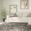 Modern Floral Damask Indoor Area Rug Or Runner By Blue Nile Mills