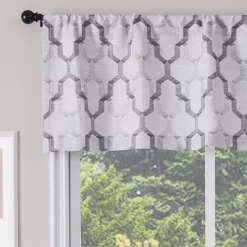 Kate Aurora Living Shabby Trellis Clover Rod Pocket Window Curtain Valances -Art Wall Deals Store GUEST 09e03fe6 134a 4af6 bf81 74f8f9fbf4ba