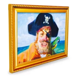 Silver Buffalo SpongeBob SquarePants Captain Painty The Pirate Canvas Wall Art Sign