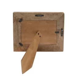 5x7 Inches White Wood, Resin & Glass Photo Frame - Foreside Home & Garden -Art Wall Deals Store GUEST 0f942b3d 6343 4085 a880 33ffd7162772