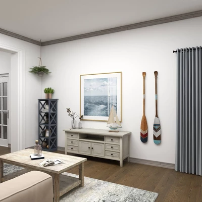 22" X 14" Decorative Coastal Pine Wood And Linen Sailing Boat Sculpture - Olivia & May 7 22" X 14" Decorative Coastal Pine Wood And Linen Sailing Boat Sculpture - Olivia & May - Image 7