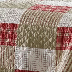 Eddie Bauer Camano Island Plaid Cotton Quilt Set - Red 6 Eddie Bauer Camano Island Plaid Cotton Quilt Set - Red -Art Wall Deals Store GUEST 150609c9 9afa 46dc a122 c8e10233ec7f