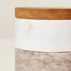 3pc Marble Stacking Salt & Pepper Cellar White/Warm Gray - Hearth & Hand™ With Magnolia 5 3pc Marble Stacking Salt & Pepper Cellar White/Warm Gray - Hearth & Hand™ With Magnolia -Art Wall Deals Store GUEST 1511b512 a04d 4638 8b56 b59f269aa4b2