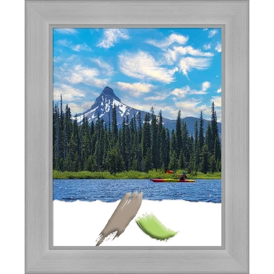Amanti Art Vista Brushed Nickel Narrow Picture Frame 6 Amanti Art Vista Brushed Nickel Narrow Picture Frame - Image 6