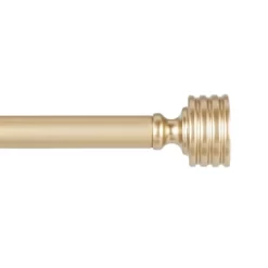 Exclusive Home Lucero 1" Window Curtain Rod And Finial Set