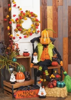 Gallerie II Ghost Costumes W/ Pumpkins Halloween Figure -Art Wall Deals Store GUEST 1b62e037 d6b1 460c 9a99 c9779989178e