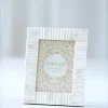 Shiraleah Ivory Roma Textured 5" X 7" Picture Frame