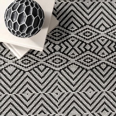 NuLOOM Paloma Abstract Geometric Indoor And Outdoor Area Rug 5 NuLOOM Paloma Abstract Geometric Indoor And Outdoor Area Rug - Image 5