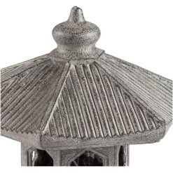 John Timberland Pagoda Statue Sculpture Garden Decor Indoor Outdoor Front Porch Patio Yard Outside Home Balcony Old Faux Stone Finish 16 1/2" Tall -Art Wall Deals Store GUEST 1dc3ae34 dd69 4d20 81c9 49dbb3965ec6