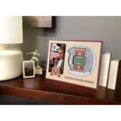 4" X 6" NCAA Minnesota Golden Gophers 3D StadiumViews Picture Frame