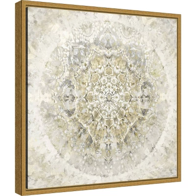16" X 16" Tapestry Neutral By Molly Kearns Framed Canvas Wall Art - Amanti Art 1 16" X 16" Tapestry Neutral By Molly Kearns Framed Canvas Wall Art - Amanti Art