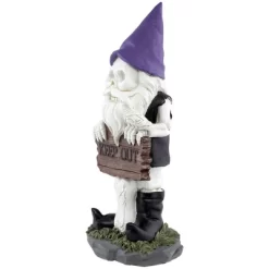 Northlight 11.75" Gnome Skeleton "Keep Out" Halloween Decoration -Art Wall Deals Store GUEST 23a09fc2 6dda 4f29 bc9d fc5590eff74f