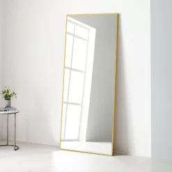 Kohana 64" X 21" Aluminum Alloy Framed Full Length Mirror Wall Mounted Leaning Against The Wall For Bedroom - The Pop Home 20 Kohana 64" X 21" Aluminum Alloy Framed Full Length Mirror Wall Mounted Leaning Against The Wall For Bedroom - The Pop Home -Art Wall Deals Store GUEST 25a2b6cb b097 4c46 9629 e2b6a3bd0177