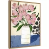 18" X 24" Spring Florals 5 By Marisa Anon Framed Canvas Wall Art - Amanti Art