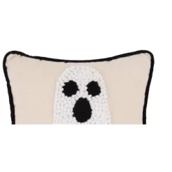 C&F Home 8" X 8" Spooky Halloween Ghost French Knot Throw Pillow -Art Wall Deals Store GUEST 2c0634bb cab7 4bb1 9f0e 1c489ba4a98e