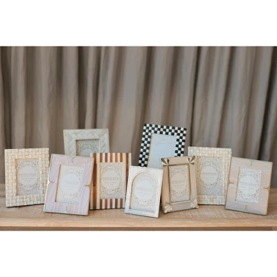 Shiraleah Black And White Ariston Woven 5x7 Picture Frame 3 Shiraleah Black And White Ariston Woven 5x7 Picture Frame - Image 3