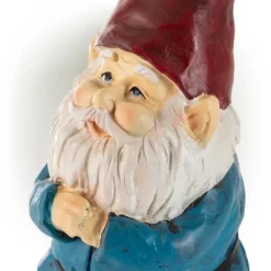 12" Polyresin Bearded Garden Gnome Statue With Red Hat - Alpine Corporation 9 12" Polyresin Bearded Garden Gnome Statue With Red Hat - Alpine Corporation -Art Wall Deals Store GUEST 352ca474 a955 44e1 baf6 4f599550d348