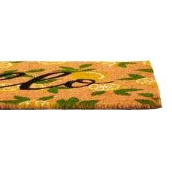 Juvale Nonslip Coco Coir Front Welcome Door Mat, Hello Lemon Indoor Outdoor Doormat Rug, 17x30 In -Art Wall Deals Store GUEST 35c4bc85 b5c8 41b5 9644 d258d7c73e77