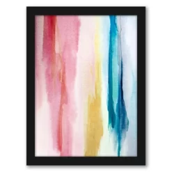 Jeweel Toned Watercolors By Hope Bainbridge - Modern 8 Piece Black Framed Art Set - Americanflat -Art Wall Deals Store GUEST 37e649c7 f7a8 4f0b 9375 777342c7a62d