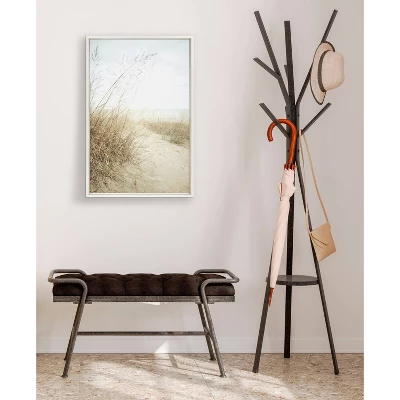 23" X 33" Sylvie Beach Grasses By Emiko And Mark Franzen Framed Wall Canvas White - Kate & Laurel All Things Decor 7 23" X 33" Sylvie Beach Grasses By Emiko And Mark Franzen Framed Wall Canvas White - Kate & Laurel All Things Decor - Image 7