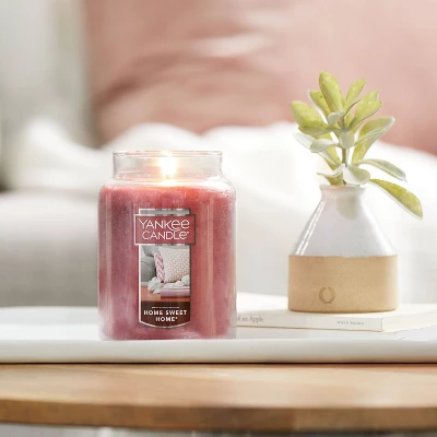 'Home Sweet Home' 22oz Original Large Jar - Yankee Candle 1 'Home Sweet Home' 22oz Original Large Jar - Yankee Candle