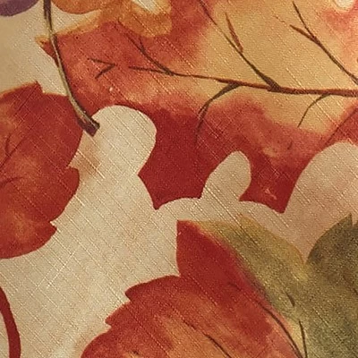 Harvest Festival Fall Printed Tablecloth - Red/Orange - Elrene Home Fashions 2 Harvest Festival Fall Printed Tablecloth - Red/Orange - Elrene Home Fashions - Image 2