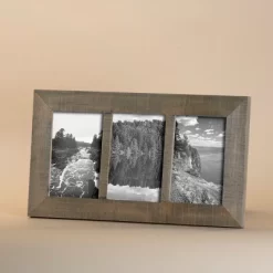 Natural Wood 4 X 6 Inch Decorative Wood Picture Frame - Holds Three 4x6 Photos - Foreside Home & Garden 12 Natural Wood 4 X 6 Inch Decorative Wood Picture Frame - Holds Three 4x6 Photos - Foreside Home & Garden -Art Wall Deals Store GUEST 458889ca fbb7 4804 b2a3 f641604e9e30