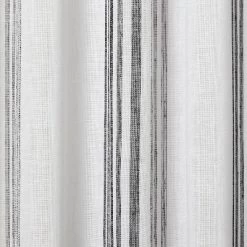 Vertical Stripe Curtain Sheer Gray/Cream - Hearth & Hand™ With Magnolia -Art Wall Deals Store GUEST 466b84af 47c3 4838 87f8 72fed27c0214