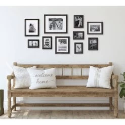 10pc Bordeaux Frame Box Set Black - Kate & Laurel All Things Decor -Art Wall Deals Store GUEST 48d7649c 8fd8 4828 a5ae 3eed26026ba9