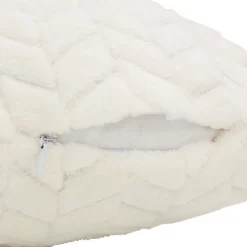 Farmlyn Creek 2 Pack Decorative Zipped Beige Faux Fur Throw Pillow Covers For Couch Sofa, 20x20 In -Art Wall Deals Store GUEST 4a5dc44a 06c7 4f86 88e5 8c1351551ae2