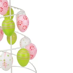 Northlight 14.25" Floral Cut-Out Spring Easter Egg Tree Decoration - Pink/Green -Art Wall Deals Store GUEST 4c3ddd38 2cfe 463c 905e 1da026442524