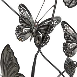 29" X 15" Iron Eclectic Butterfly Wall Décor - Olivia & May -Art Wall Deals Store GUEST 4f59e6dd 3bdb 4c78 bff5 e887f3b4516d