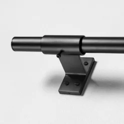 Steel Curtain Rod Matte Black - Hearth & Hand™ With Magnolia -Art Wall Deals Store GUEST 50371ec3 6d96 46dd 84a0 9265d3342c16