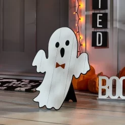 Ghost Wood Porch Halloween Sign - Hyde & EEK! Boutiqueâ„¢