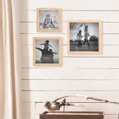 3pc Wood Nesting Frame Set Natural - Stonebriar Collection -Art Wall Deals Store GUEST 514ab9d3 1212 4e49 adf1 4a8f93faf941