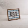 Blue Print 5X7 Wood Photo Frame - Foreside Home & Garden