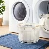 Wire & Fabric Laundry Hamper Sour Cream - Hearth & Hand™ With Magnolia