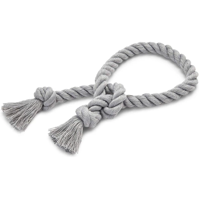 Okuna Outpost 4 Pack Gray Cotton Window Curtain Tiebacks Tie Backs, Rope Holdbacks Holder For Drapes, Home Decor, 29 In 7 Okuna Outpost 4 Pack Gray Cotton Window Curtain Tiebacks Tie Backs, Rope Holdbacks Holder For Drapes, Home Decor, 29 In - Image 7