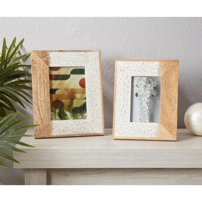 Saro Lifestyle Elegant Distressed Wood Photo Frame 2 Saro Lifestyle Elegant Distressed Wood Photo Frame - Image 2
