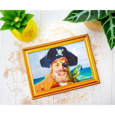 Silver Buffalo SpongeBob SquarePants Captain Painty The Pirate Canvas Wall Art Sign 2 Silver Buffalo SpongeBob SquarePants Captain Painty The Pirate Canvas Wall Art Sign - Image 2
