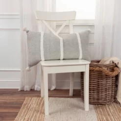 14"x26" Oversized Farmhouse Craft Lumbar Throw Pillow - Rizzy Home 10 14"x26" Oversized Farmhouse Craft Lumbar Throw Pillow - Rizzy Home -Art Wall Deals Store GUEST 5e30ab4a f2bd 400e b471 3c4ff6c840b2