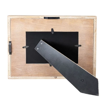 Blue Print 5X7 Wood Photo Frame - Foreside Home & Garden 4 Blue Print 5X7 Wood Photo Frame - Foreside Home & Garden - Image 4