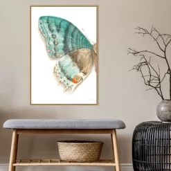 22" X 33" Fragile Wings III By Danhui Nai Framed Canvas Wall Art Light Brown - Amanti Art -Art Wall Deals Store GUEST 611ca4ee 5a73 4cbc a9f2 e2b28ed12a16