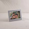 Tiled 5X7 Photo Frame Gray Acrylic, MDF & Glass - Foreside Home & Garden