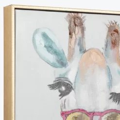 Canvas Giraffe Framed Wall Art With Gold Frame - CosmoLiving By Cosmopolitan -Art Wall Deals Store GUEST 626077b3 f820 4ba0 b95b b1026beab655