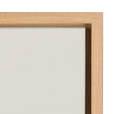 18" X 24" Sylvie Tiger Framed Canvas Wall Art By Rachel Lee Natural - Kate And Laurel 2 18" X 24" Sylvie Tiger Framed Canvas Wall Art By Rachel Lee Natural - Kate And Laurel - Image 2