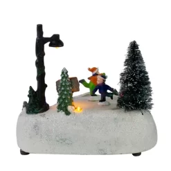 Northlight 5.5" LED Lighted Animated And Musical Christmas Skating Village Display Piece -Art Wall Deals Store GUEST 65b92986 28b4 47f8 aa9a cc429b6838d5