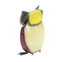 Eclectic Metal Owl Garden Sculpture Yellow - Olivia & May -Art Wall Deals Store GUEST 68f9d17a 4956 4478 ae24 5c8fcf1836f6